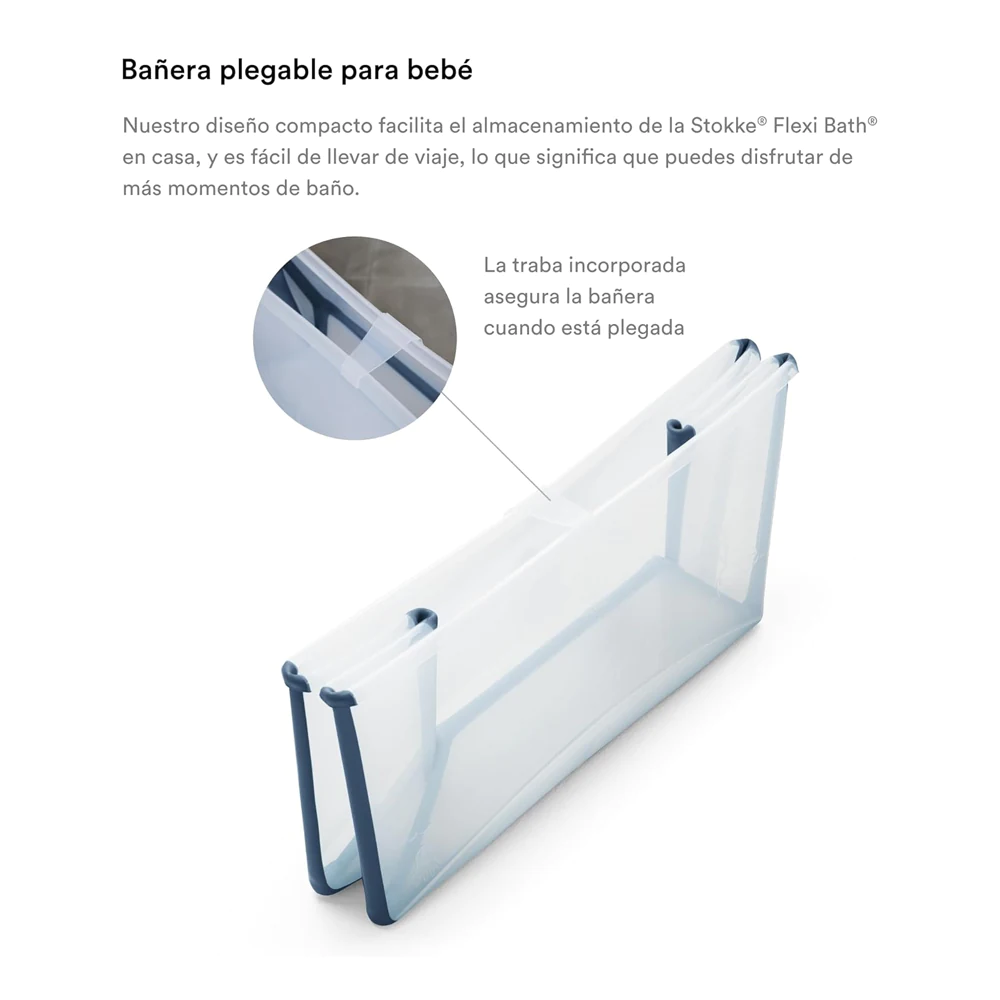 Bañera plegada Flexi Bath para recién nacido