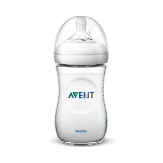 Biberón Natural AVENT con tapa
