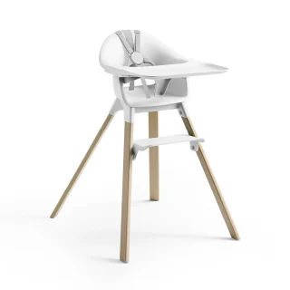 Trona Stokke Clikk en color Blanco Madera