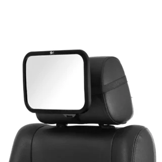 Vista cerca de Espejo retrovisor para silla de bebe