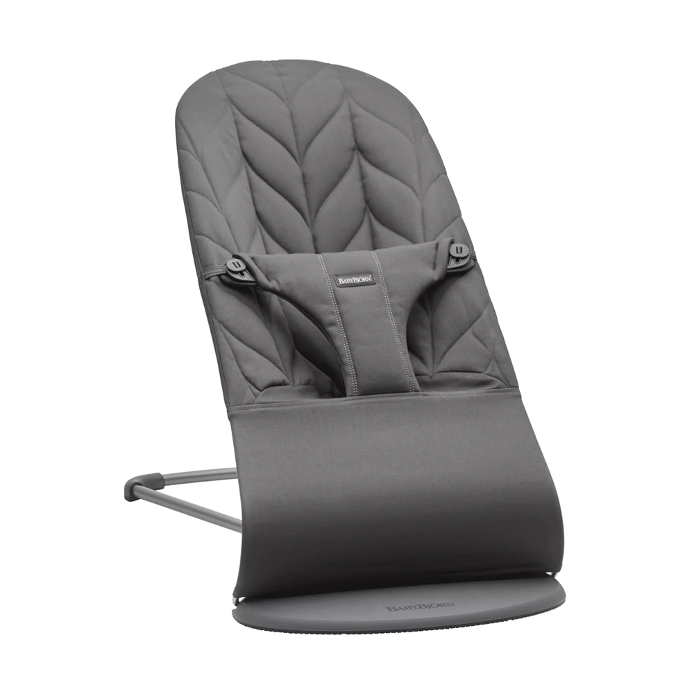 Hamaca Bliss gris oscura para niños pequeños, ligera y manejable