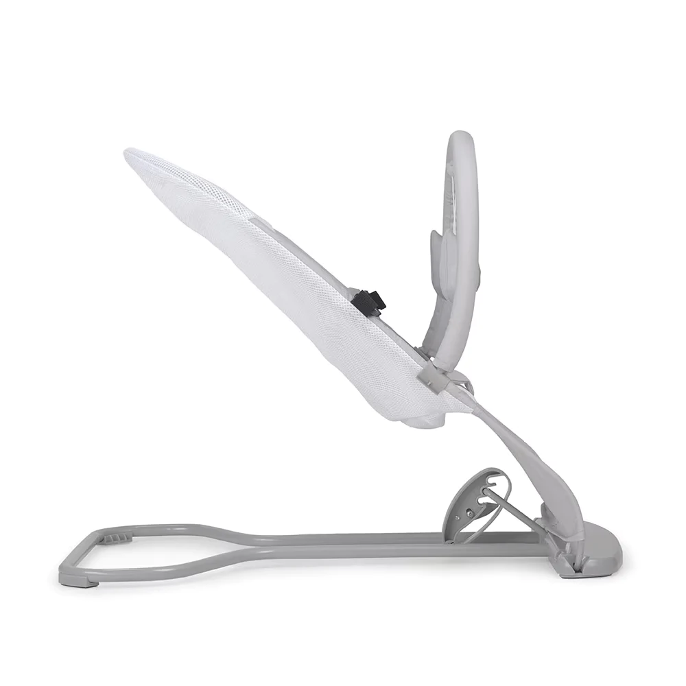Vista lateral de Hamaca bebe Lullaby Ergonómica color gris