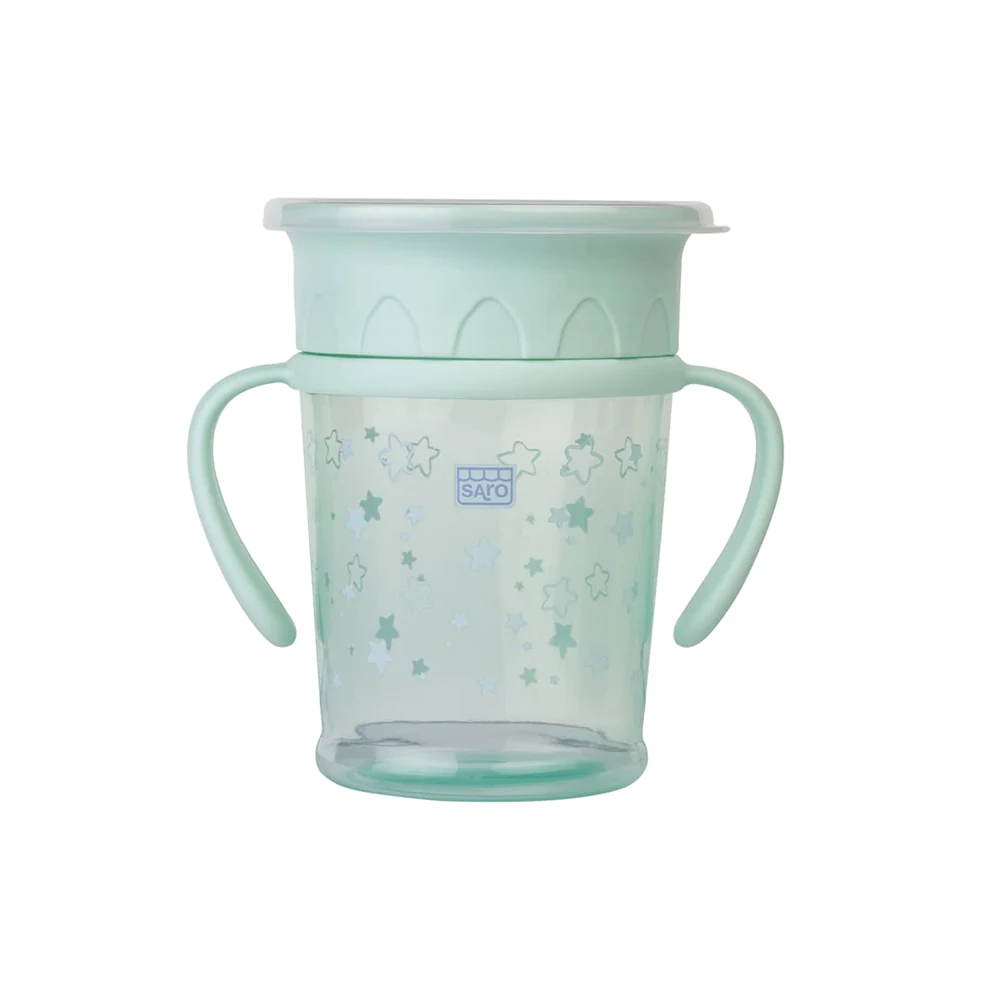 Taza verde antigoteo 360 Cup mara Saro