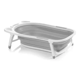 Bañera Plegable Ampliada para Bebé Comodidad y Espacio