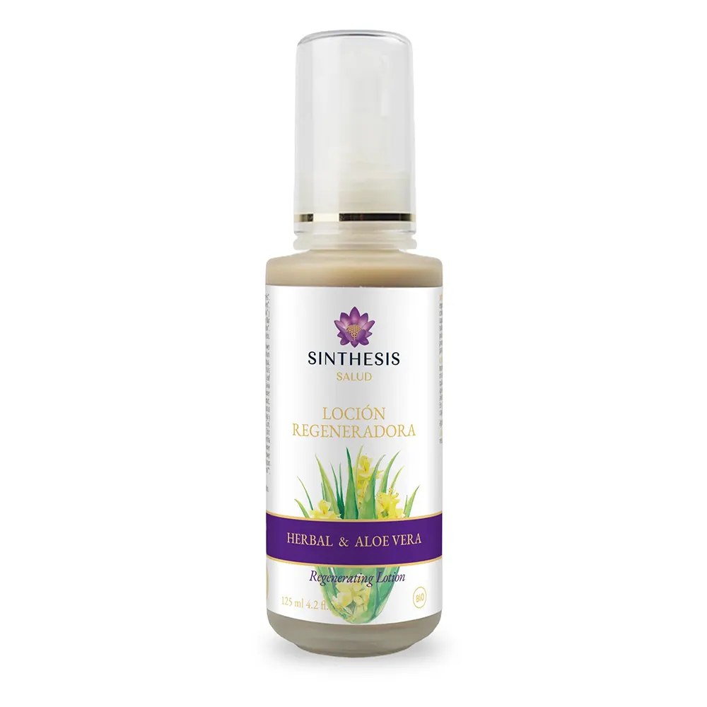 Loción regeneradora herbal & aloe vera