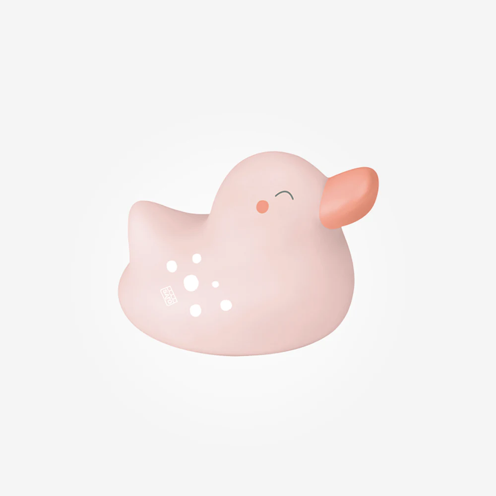 Patito rosa de para tina de agua bebes